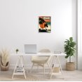 thumbnail image 2 of Stupell Industries Tropical Miami Palms Silhouette Graphic Art White Framed Art Print Wall Art, Design by Ziwei Li, 2 of 7