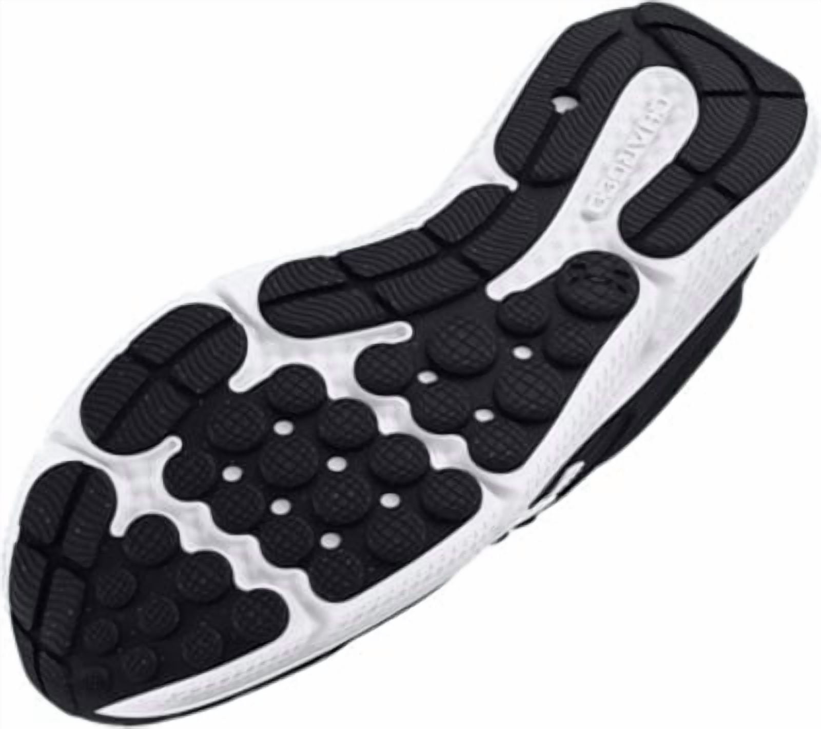 Under Armour Charged Assert 10 Running Shoes Mens 8 Black White 3026175-001 Women main image 2