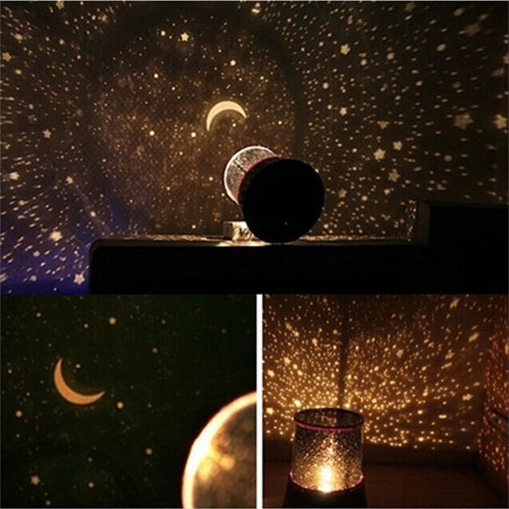 New Amazing LED Starry Night Sky Projector Lamp Star Light Cosmos Master Kids Gi 
