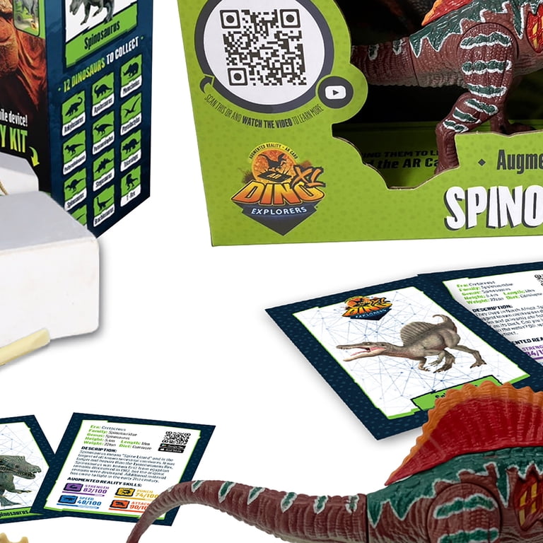Dino Explorers: AR Dinosaur XL & Brick Combo - Spinosaurus - 10