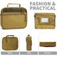 thumbnail image 6 of Toiletry Bag for Men Travel Toiletry Organizer Dopp Kit Organizer Toiletries Travel Bag Shaving Hygiene Bag Bathroom Hanging Men's Toiletry Bag for Short Trips Khaki, 6 of 8