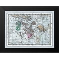 thumbnail image 2 of Jamieson, Alexander 24x19 Black Modern Framed Museum Art Print Titled - Maps of the Heavens: Aquila - Jupiters Eagle, 2 of 5