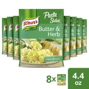 Knorr Pasta Sides Butter & Herb Fettuccine, Cooks in 7 Minutes, 4.4 oz, 8 Count
