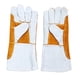 thumbnail image 2 of Guantes de soldador resistentes al calor de 14 pulgadas, cuero , guantes de soldadura Mig para guantes de , chimenea, , p amarillo Baoblaze guantes de soldadura, 2 of 7