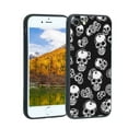 thumbnail image 1 of Compatible with iPhone 8 Phone Case, Skull-3 Case Silicone Protective for Teen Girl Boy Case for iPhone 8, 1 of 1