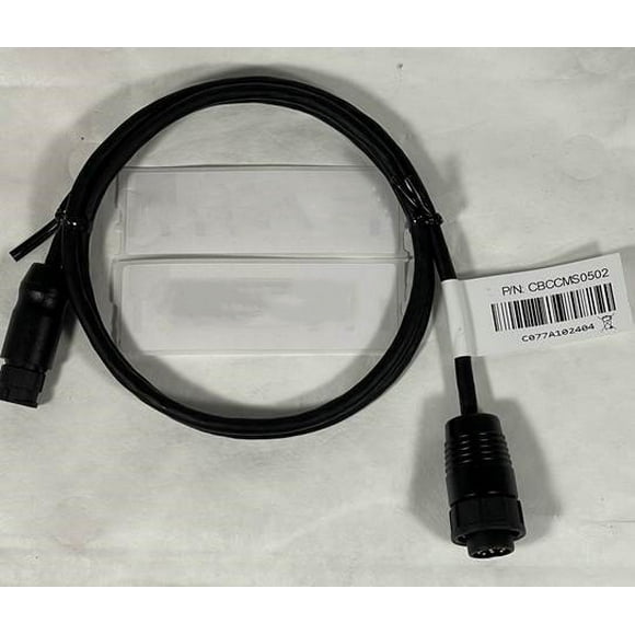 Si-Tex Transducer Adapter Cable CBCCMSO502 For Use With Echonautics 300 Watt/600 Watt/1 Kilowatt Transducers; Male 9-Pin Navico Connector; 3.3 Foot Length