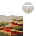 thumbnail image 5 of Yayeee Shower Curtain with Hooks 72"x72" Waterproof Fabric Bathroom Hanging Decor, Abstract Desert Pattern, 5 of 5