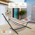thumbnail image 6 of Portable Hammock with Stand and Carrying Case, Fits for 2 People, 6 of 7