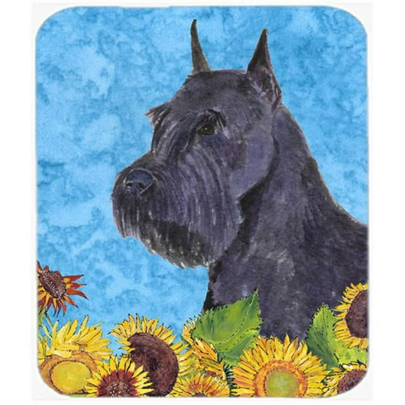 Schnauzer Mouse Pad, Hot Pad or Trivet