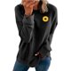 thumbnail image 1 of Gibobby Sudaderas para Mujer Sudadera de Cuello Redondo Sudadera de algodón para Mujer Sudadera Ligera(Negro,XG), 1 of 4