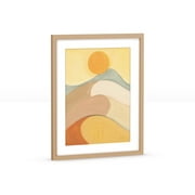 MoDRN Natural Boho Mirage Framed Art Print