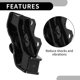 thumbnail image 4 of Soporte del motor Unique Bargains No.MR267459 - Montaje del motor trasero del automóvil - para MITSUBISHI L200 TRITON 2005-2008 1Pc, 4 of 7