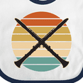 thumbnail image 4 of Inktastic Clarinet Music Retro Marching Band Boys or Girls Baby Bib, 4 of 4