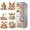 Easter Carrots, variant on FLOPESN 6Pcs Holiday DIY Diamond Art Painting Refrigerator Magnet,Creative Design Easter St. Patrick's Day Acrylic Home Decors-St. Patrick's Day Animals