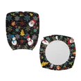 thumbnail image 2 of Chririnla Stretch Office Chair Covers for Gaming Chairs, 2 Pcs Computer Chairs Cover Polyester Office Chair Slipcover Christmas Characters Pattern, 2 of 8