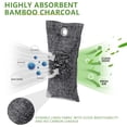 thumbnail image 3 of 4 Pack Activated Charcoal Odor Absorber, Air Purifying Bags Odor Eliminator Air Freshener Deodorizer for Shoe, Closet, Car, Basement, 3 of 4