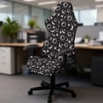 thumbnail image 3 of Uorisanigo Gothic Sun Gaming Chair Cover with Armrest Covers Washable Computer Reclining Gaming Chair Protector Slipcovers Washable Rotating Chair Cover for Office, 3 of 8
