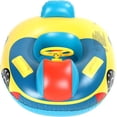 thumbnail image 2 of Flotador de piscina para bebé con asiento engrosado actualizado 2021, flotador de natación para bebé, flotador de natación infantil para niños de 3 meses a 3 años, 2 of 5
