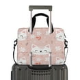 thumbnail image 2 of Laptop Bag Laptop Briefcase 15.7 x 3 x 11.8 Inches Laptop Bag Briefcases Laptop Storage Travel Laptop Bag Work Laptop Bag Pink Cat, 2 of 8