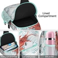thumbnail image 2 of Beach and Coral Pattern Lightweight Travel Sling Backpack Durable Multipurpose Crossbody Bag with Tropical Fish and Marine Life Design for Hiking and Outdoor Use, 2 of 5