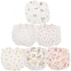 thumbnail image 1 of Assorted Bibs 6 Pcs For Baby Feeding Ruffled Design Suitable For Parents Daily Use And Mealtime, 1 of 4