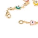 thumbnail image 4 of Pulsera Esclava Ojo Turco Ametrinaa 5mm 20cm Chapa de Oro 18k Unitalla MPPD0007, 4 of 5