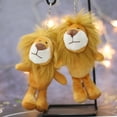 thumbnail image 4 of Little Lion Cartoon Plush Doll Pendant Bag Doll Toy Key Chain Kawaii Keychain Plush Car Accessories, 4 of 5