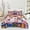 Red - Flower, variant on 2/3-Piece Pure and Elegant Heart Floral Quilt Set, 1pc Quilt + 1/2 Pcs Pillowcases, Soft Breathable Comfortable Lightweight, Hypoallergenic, Machine Washable Single/Queen/King Size