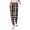 Balck and Red Plaid, variant on Women's Jogger Pajama Pant Lightweight Lounge Bottoms, Casual Print Sweatpants with Pockets Grey Leopard