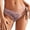 Pink, variant on Women's Panties Low Waist Striped Custom Letter Logo Thong Underwear for Women No Show Bikini Style Comfortable Red XL