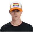 thumbnail image 5 of LGBT Pride Month Mesh Hat LGBT Trucker Hat Gay Pride Lesbian Love Cap for Men Women Black, 5 of 8