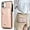 Rose Gold, variant on for iPhone 11 Card Holder Case with Neck Strap Crossbody Chain Handbag Wrist Strap Protective Cover with Credit Card Holder Slot PU Leather Wallet Case for iPhone 11 Black