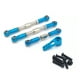 thumbnail image 5 of Vogacara Varilla de dirección de coche con Control remoto 1/12, modificación mejorada, conexión de brazo Servo, reparación, reemplazo de pieza, Azul 2piezas Vogacara CBP213190, 5 of 6