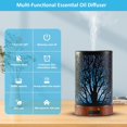 thumbnail image 3 of Oil Diffuser & Essential Oils Set - Oil Diffuser 150ml with 6 Essential Oils Set, Aromatherapy Cool Mist Oil Diffusers for Essential Oils, Waterless Auto Shut-Off，7 Colors Night Light,Gifts for Mom, 3 of 12