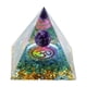 thumbnail image 2 of Ganfancp Estilos Pirámides Cristal Piedra Triturada Pirámides Home Crafts Resina Adornos Bar Decoración 5Cm Ofertas Flash Liquidación 1X Torre de Energía de Cristal, 2 of 2