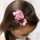 thumbnail image 4 of Juego de pinzas para el pelo Cherrboll, 3 piezas, con diseño floral, regalo para bebés y niñas, 4 of 7