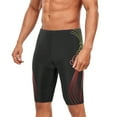 thumbnail image 2 of Conairie Men Swim Trunks Solid Quick Dry Competitive Athletic Swim Team Suit Quick Dry Swim Jammers UPF 50+ XXXXL, 2 of 4