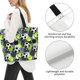 thumbnail image 3 of Fotbe Football Bolsa Tote Estética de Lona con Estampado para Mujer - Bolsa Reutilizable de Hombro Casual para Vacaciones, Compras, Trabajo y Gimnasio, 3 of 8