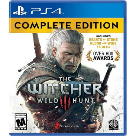 The Witcher 3: Wild Hunt Complete Edition PS4 (Brand New Factory Sealed US Versi