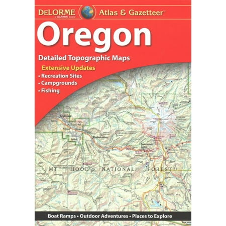 - Delorme oregon atlas & gazetteer 9e : deor: 9781946494061