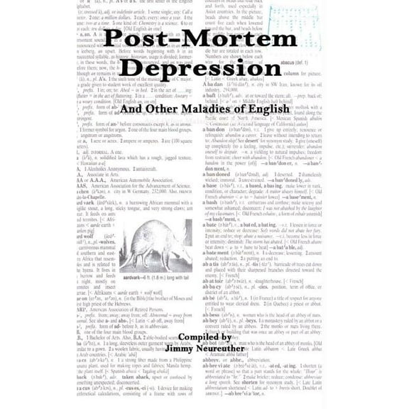 Post-Mortem Depression: And Other Maladies of English Paperback