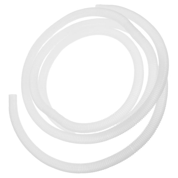 RENACLIPY Universal White ABS Air Conditioner Drain Hose Connector Leakproof Replacement for Home AC Units