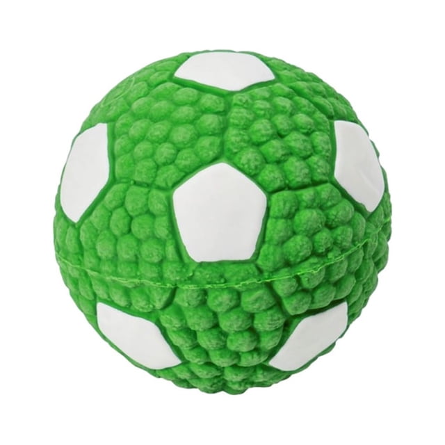 Youkk Fun And Interactive Dog Toy Durable Easy To Clean Safe Non-Toxic Latex green football 1Set