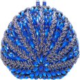 thumbnail image 1 of MesaSe Womens Flowers Sparkly Rhinestone Evening Clutch Bag Bridal Wedding Purse for Party Prom Handbag, 1 of 7
