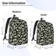 thumbnail image 2 of Easygdp Dollar Mochila de Lona Resistente para Laptop, Compatible con Laptops de 15 a 17 pulgadas, Ideal para Escuela, Trabajo y Viajes-Medium, 2 of 5