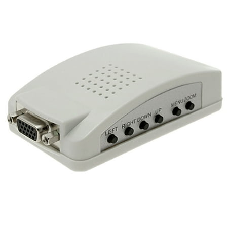 PC Laptop USB Port VGA to TV Scan Converter Adapter PC Laptop USB Port VGA to TV Scan Converter Adapter