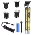 thumbnail image 2 of Cortapelos Eléctrico Profesional Para Hombre, Con Carcasa Metálica, Para Barba, Kit Recargable 100-240v// kaili Sencillez, 2 of 4
