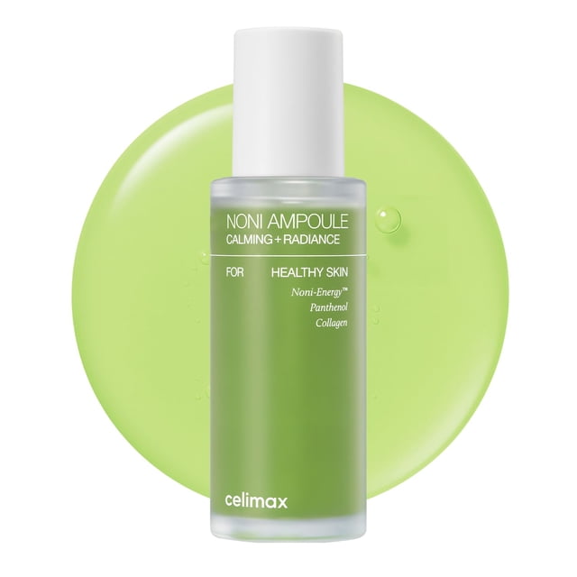 Ampolla energética de noni de 50 ml | Con extracto de noni, suero hidratante, humectante y calmante para arrugas y líneas finas, ampolla suave para el rostro