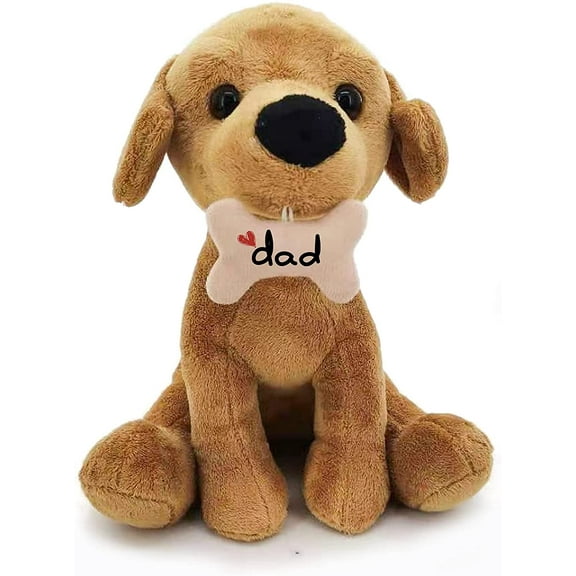 Made by Aliens Plush Stuffed Animal Puppy Dog Toys for Kids and Best Gift for on Father’s Day