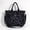 Black embossed design, polyester fiber material, variant on Thick Canvas Tote Bag for Women, Structured Standable Work Shoulder Bag with Detachable Crossbody Strap, Zipper Closure Multi-Pocket Handbag Fits 15.6 Inch Laptop, A4 Documents